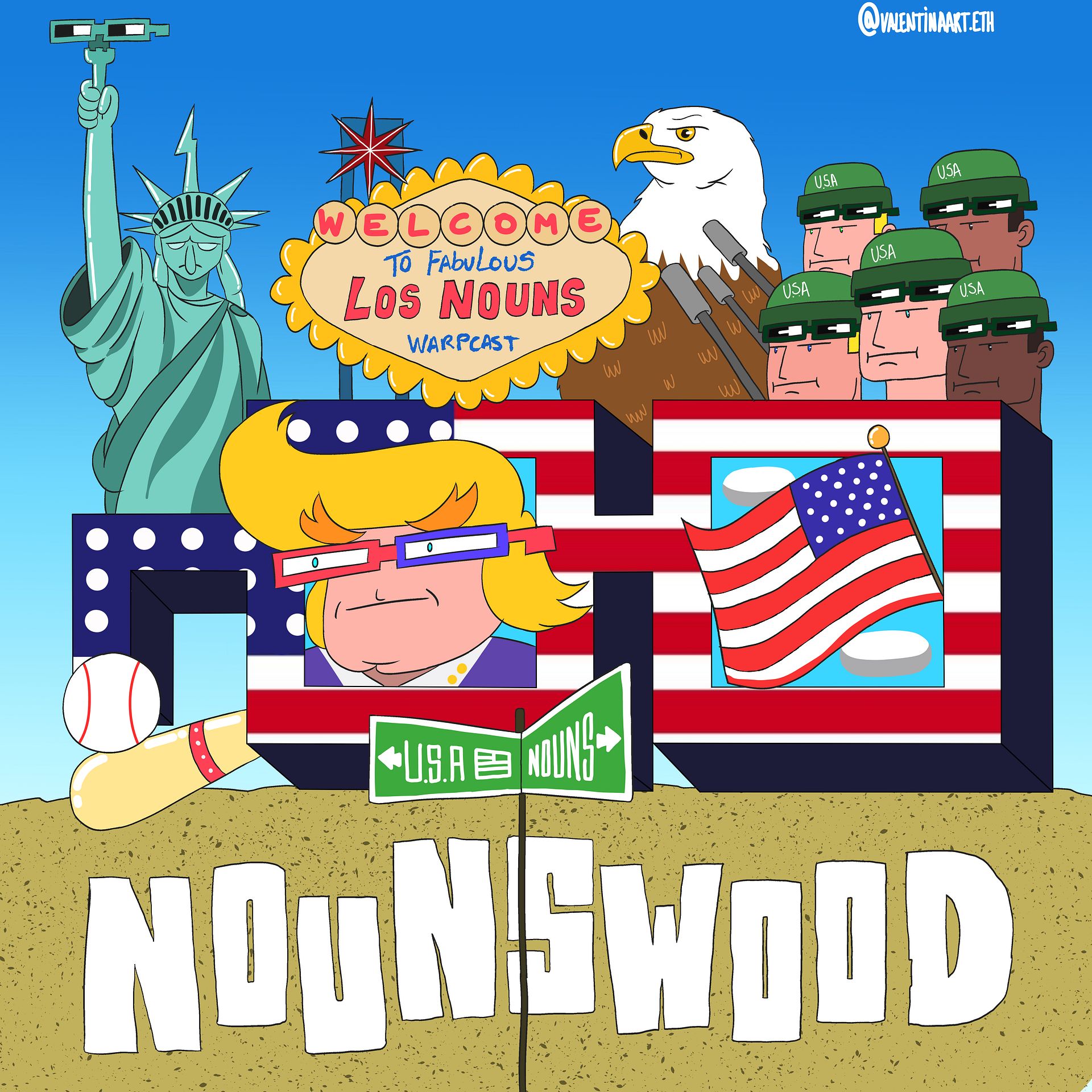 U.S.A NOOGLE ⌐◨-◨