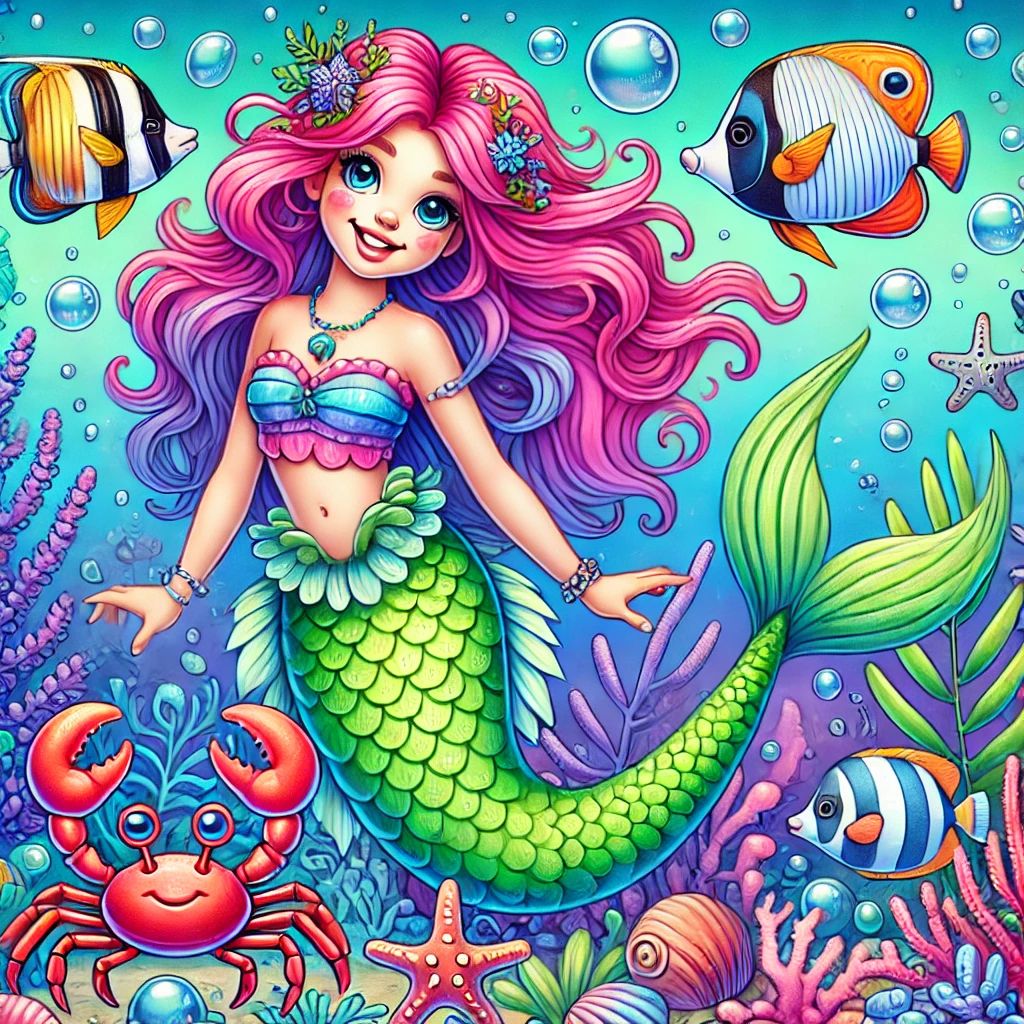 The mermaid and sea