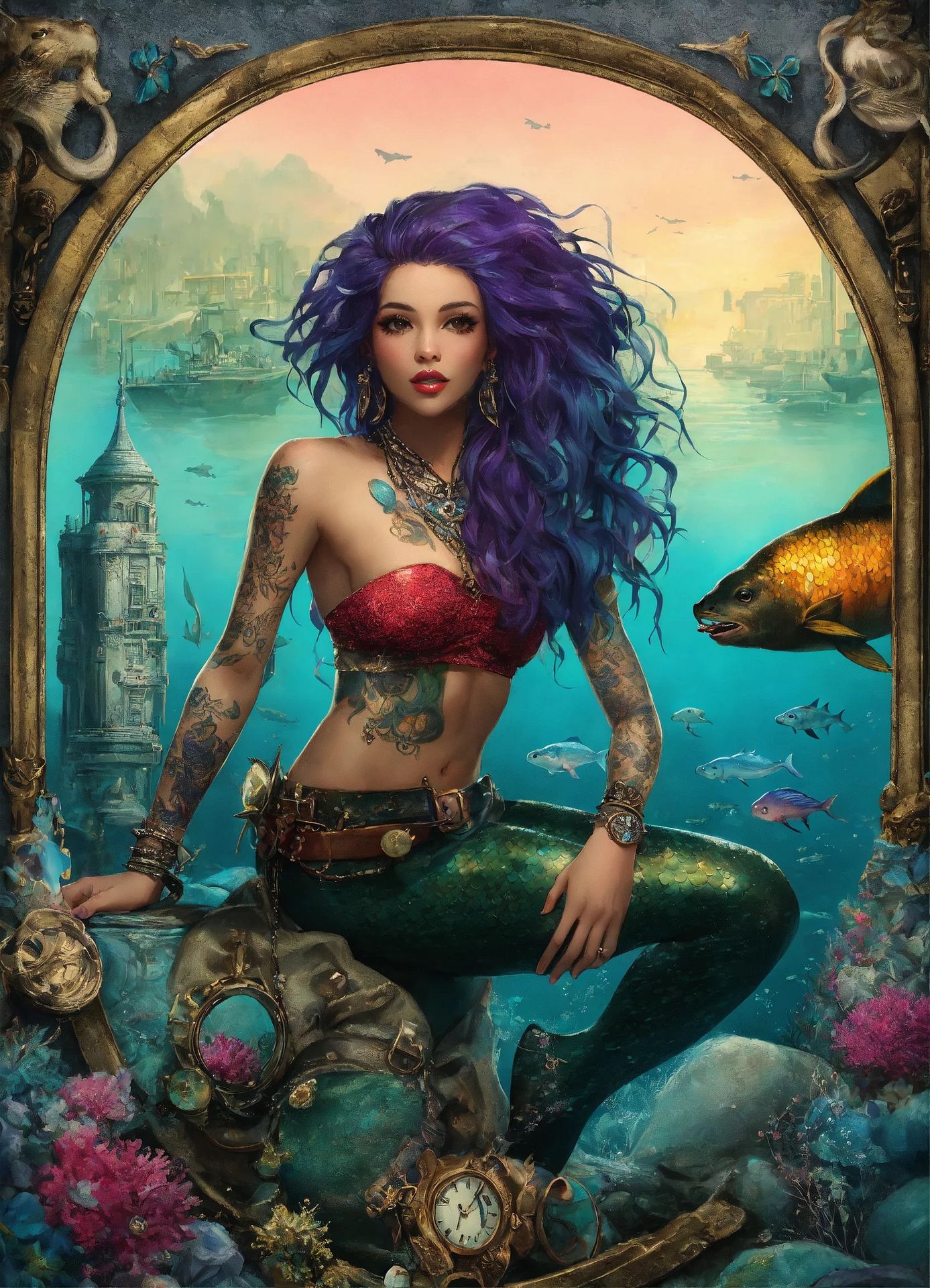 Beautiful mermaid