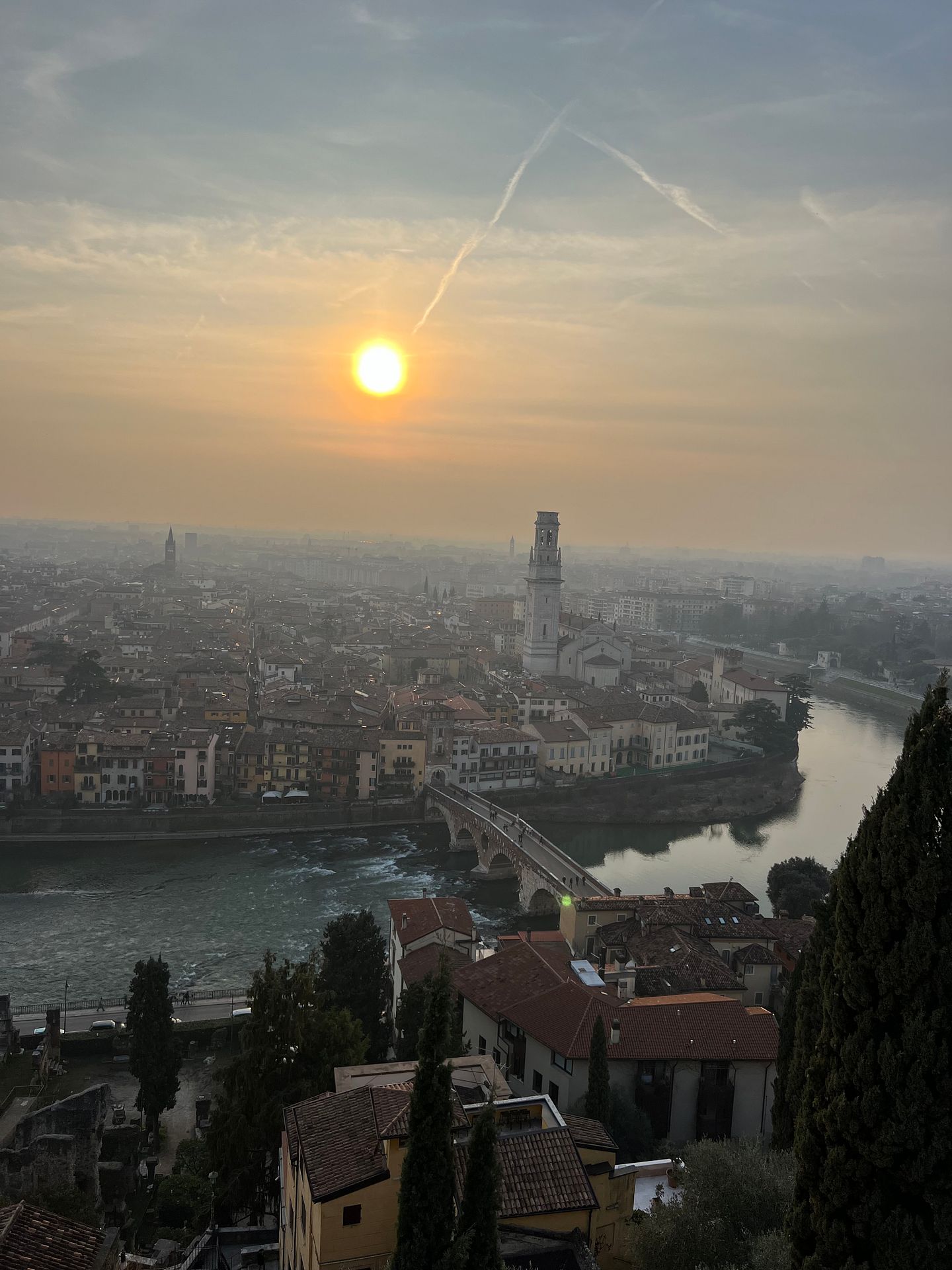 Verona sunset