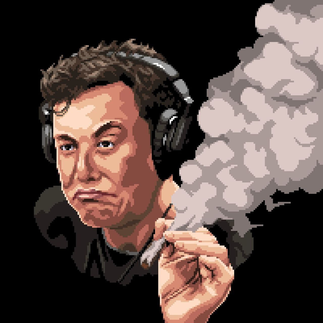 Pixel Elon Musk