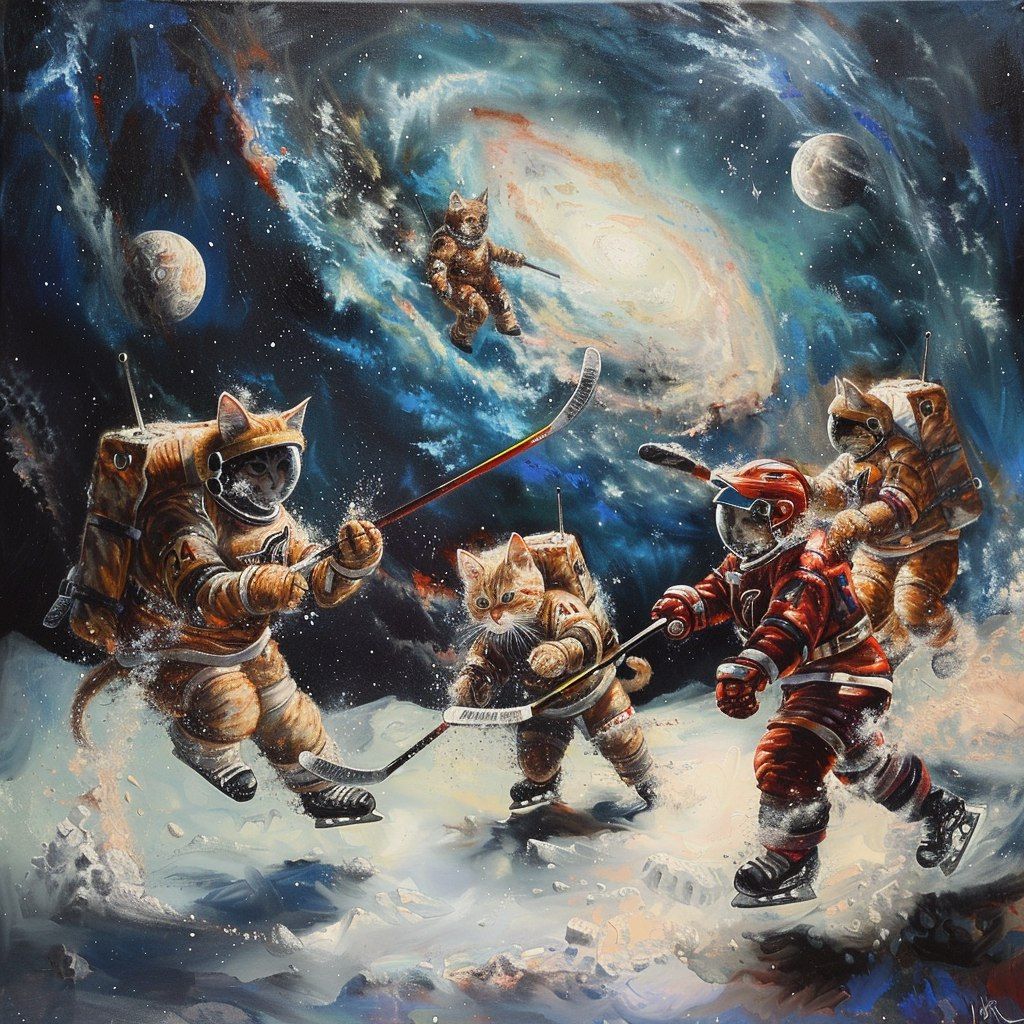 space hockey