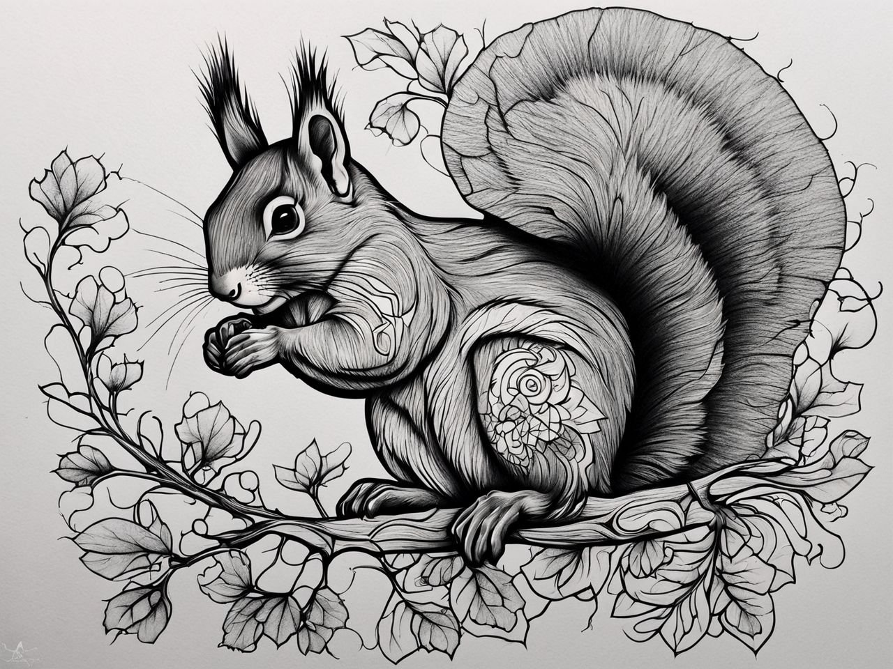 Squirrell art