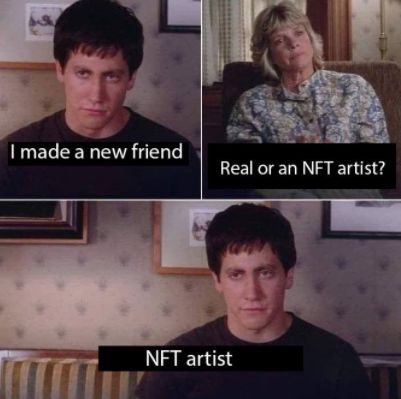 real or nft artist