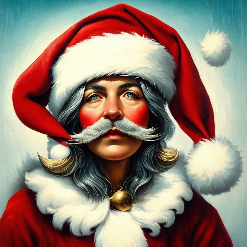 Clown Santa 🧑‍🎄  enjoy 2