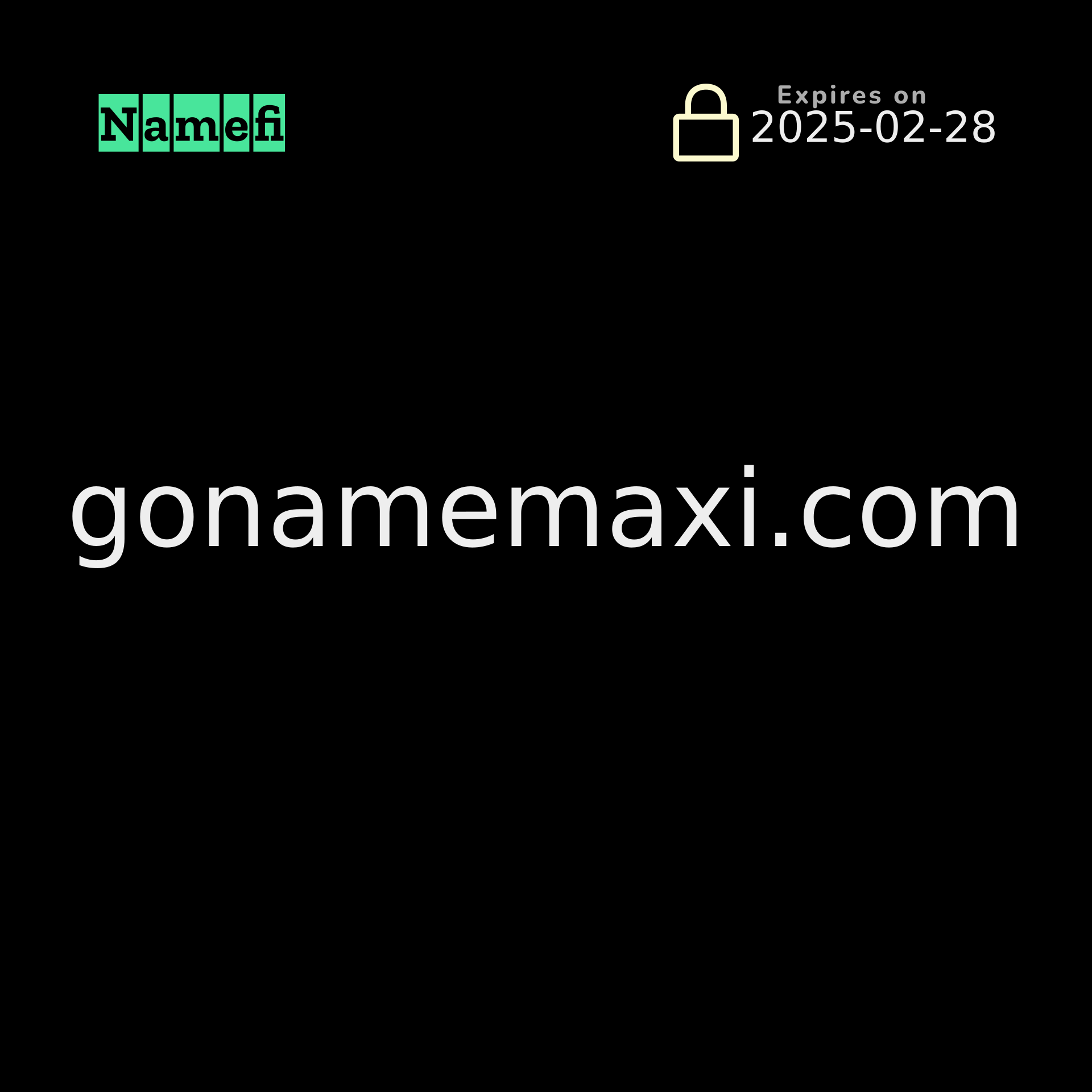 gonamemaxi.com