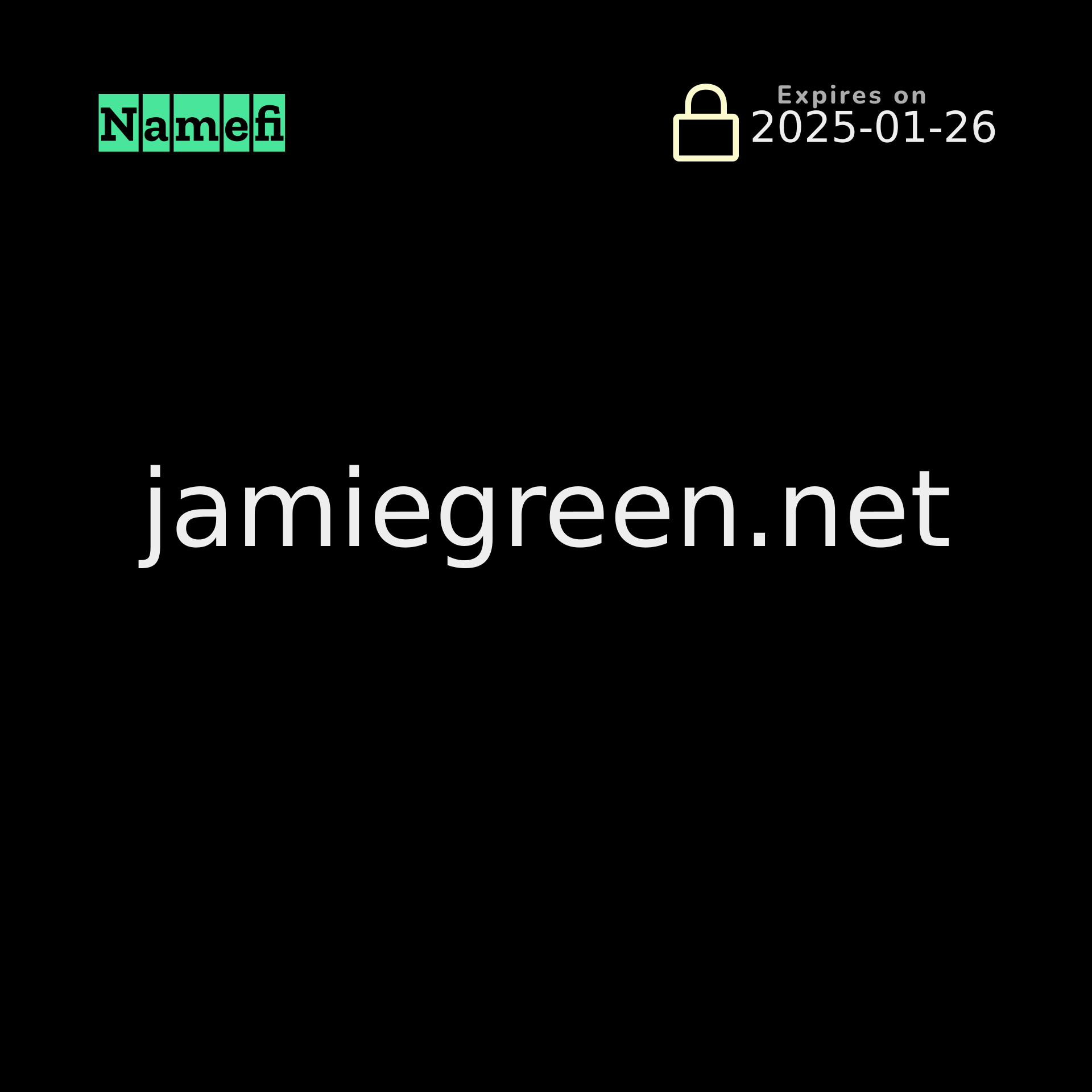 jamiegreen.net