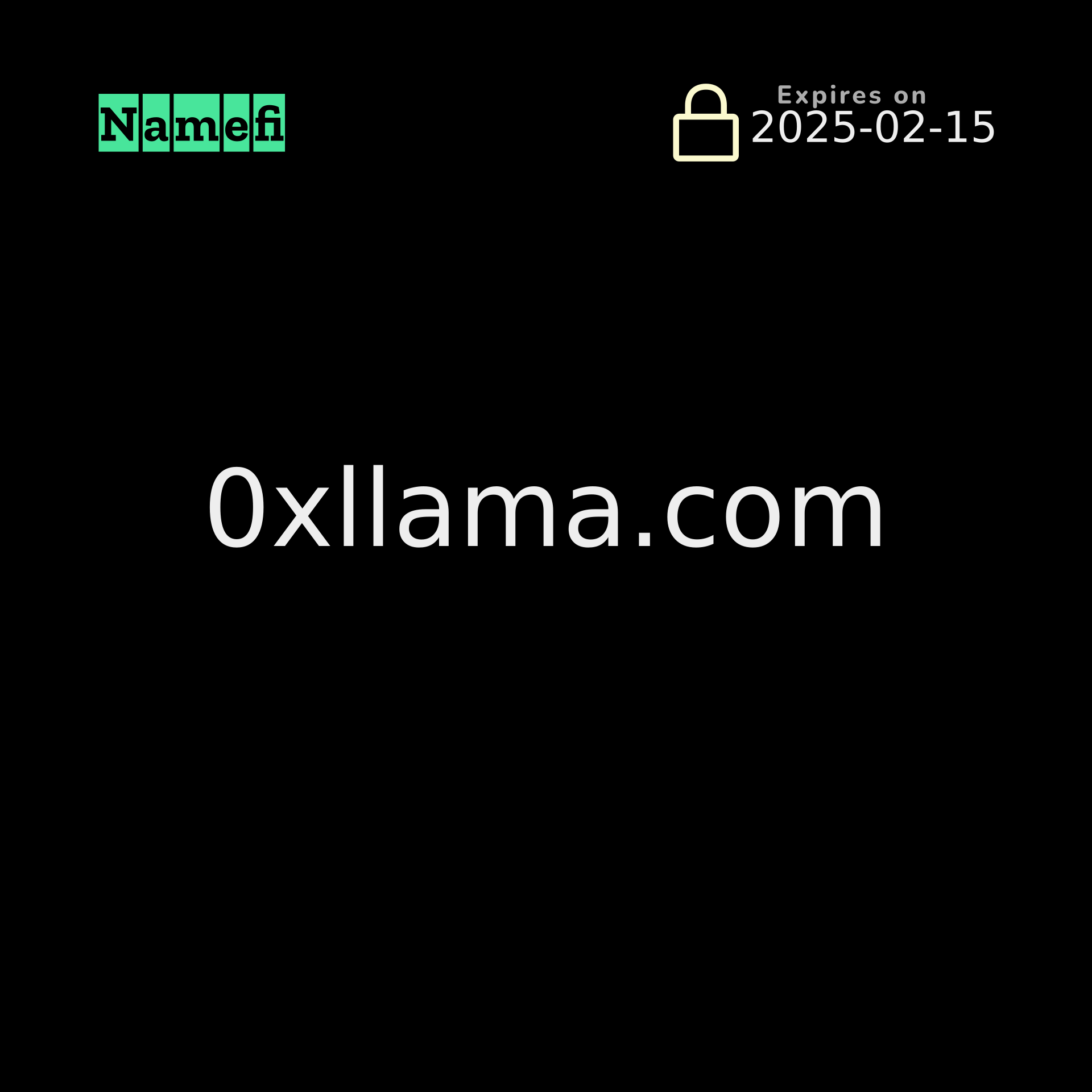 0xllama.com